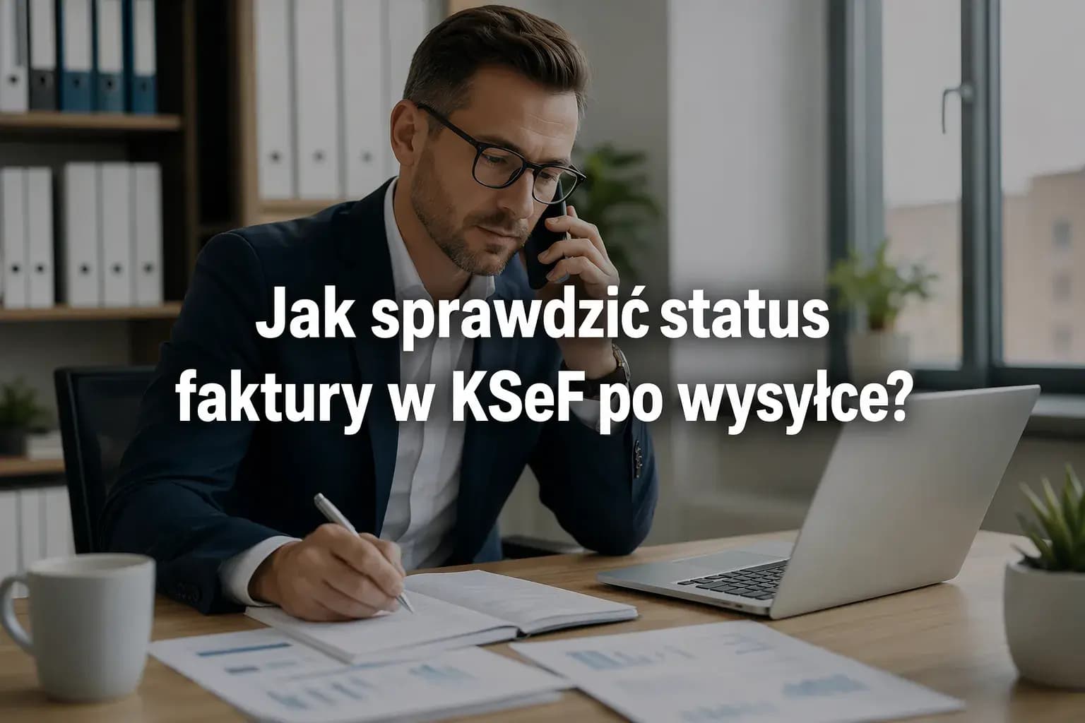 How to check invoice status in KSeF after submission?