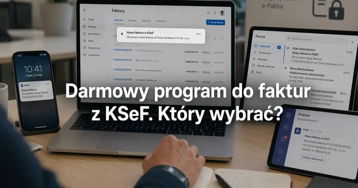 Free Invoicing Software for KSeF