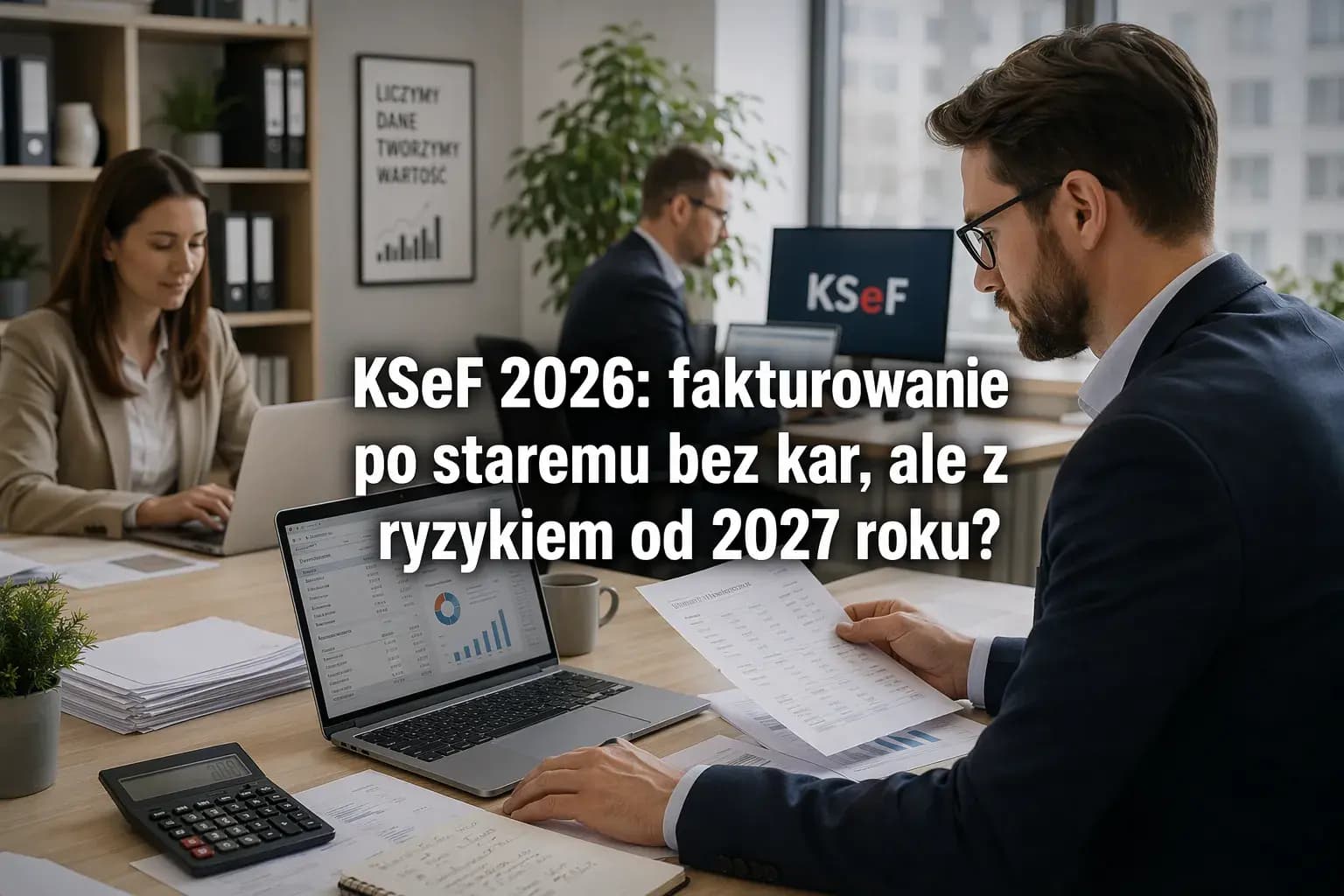 KSeF 2026: fakturowanie po staremu bez kar, ale z ryzykiem od 2027 roku
