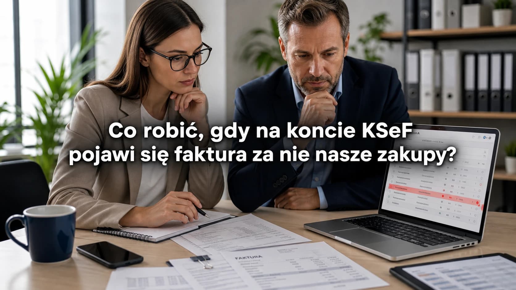 Co robić, gdy na koncie KSeF pojawi się faktura za nie nasze zakupy?