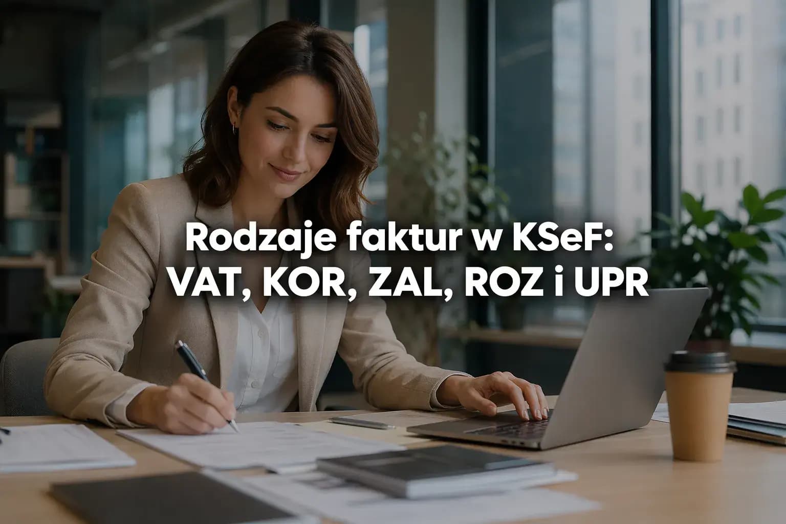 Rodzaje faktur w KSeF: VAT, KOR, ZAL, ROZ i UPR