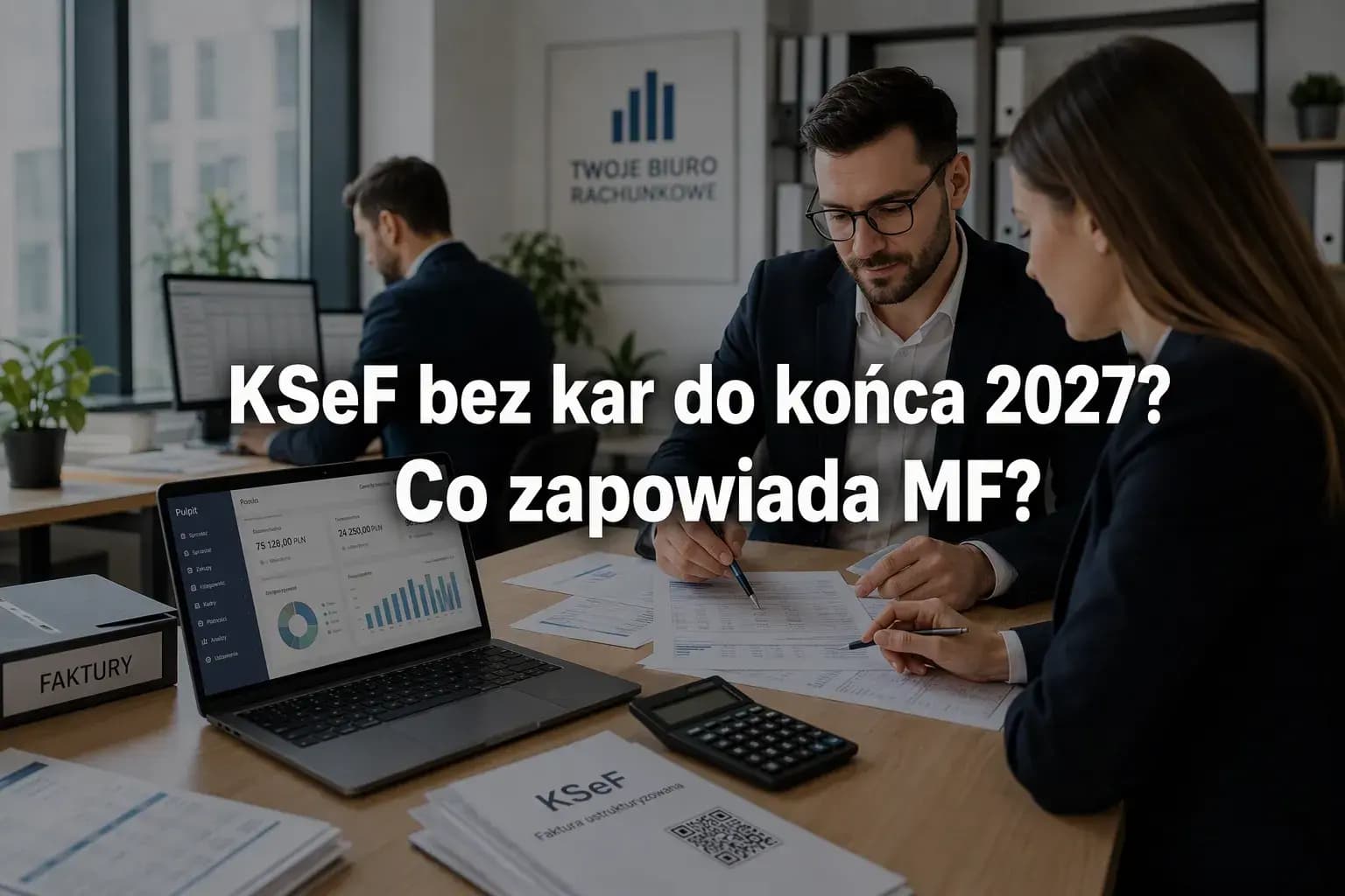 KSeF bez kar do końca 2027? Co zapowiada MF