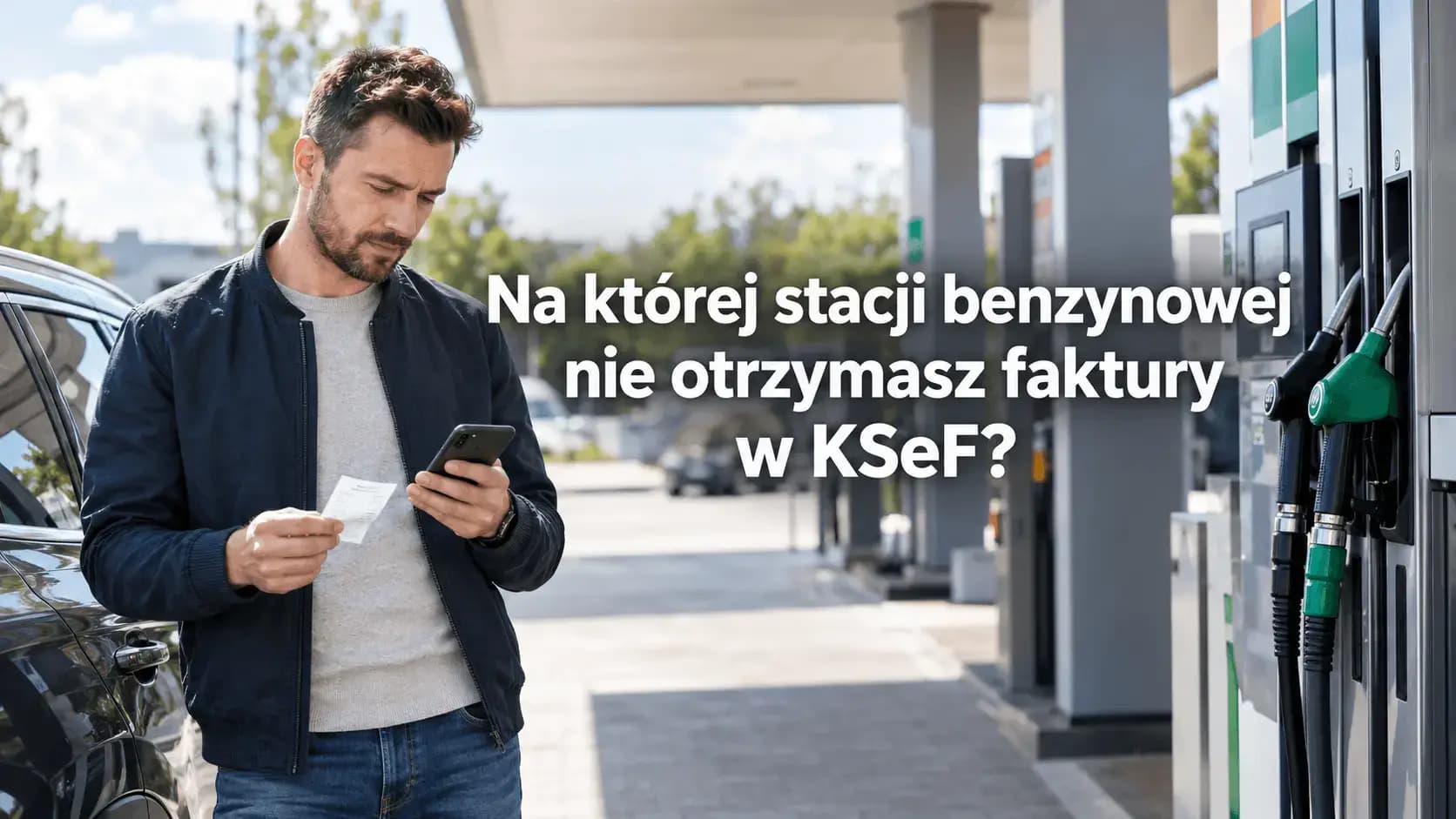 Na której stacji benzynowej nie otrzymasz faktury w KSeF?