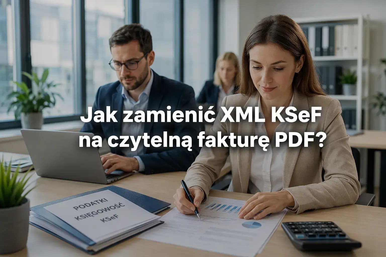 KSeF-XML in eine lesbare PDF-Rechnung umwandeln